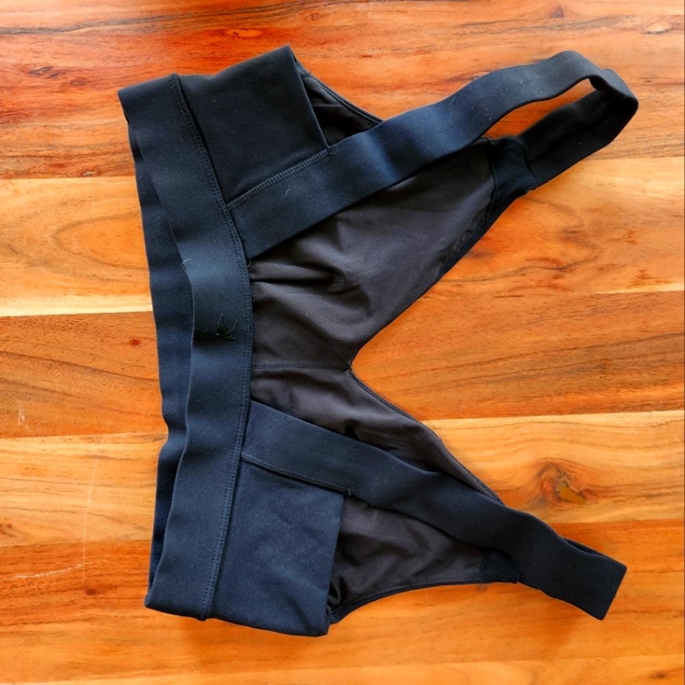 Glyder seamless black bra